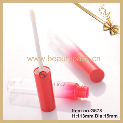 供應(yīng)漸變噴鍍時(shí)尚簡(jiǎn)約唇彩管G678 優(yōu)質(zhì)化妝品包裝解決方案